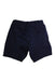 A Navy Shorts from Crewcuts in size 5T for boy. (Back View)