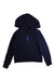 A Navy Hooded Sweatshirts from Polo Ralph Lauren in size 6T for boy. (Front View)