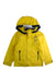 A Yellow Rain Jackets from Mayoral in size 4T for boy. (Front View)