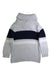 A Grey Knit Sweaters from Seed in size 4T for boy. (Back View)