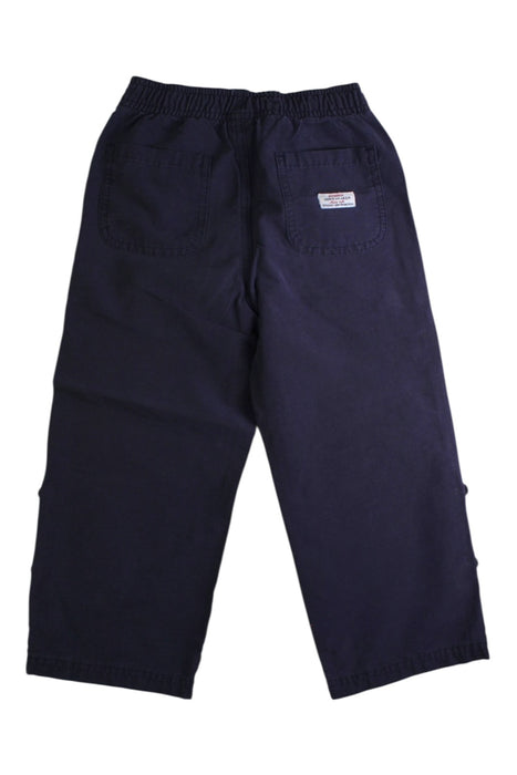 A Navy Casual Pants from Janie & Jack in size 4T for boy. (Back View)
