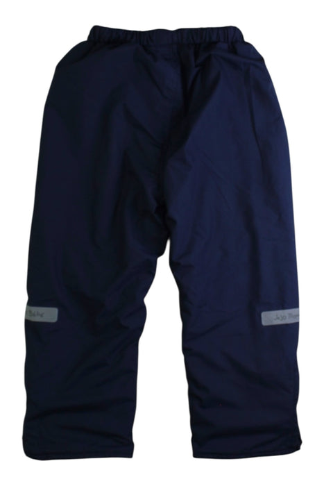 A Navy Ski Pants & Salopettes from Jojo Maman Bébé in size 4T for boy. (Back View)