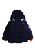 A Navy Puffer/Quilted Coats & Outerwear from Jacadi in size 4T for boy. (Front View)