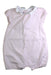A Pink Short Sleeve Rompers from The Little White Company in size 12-18M for girl. (Front View)