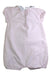 A Pink Short Sleeve Rompers from The Little White Company in size 12-18M for girl. (Back View)