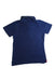 A Navy Short Sleeve Polos from Joules in size 5T for girl. (Back View)