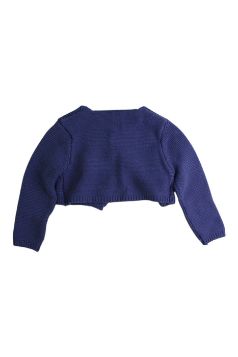 A Blue Cardigans from Peter Rabbit in size 0-3M for girl. (Back View)