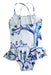 A Blue Swimsuits from Vilebrequin in size 2T for girl. (Back View)