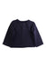 A Navy Cardigans from Jacadi in size 18-24M for girl. (Back View)