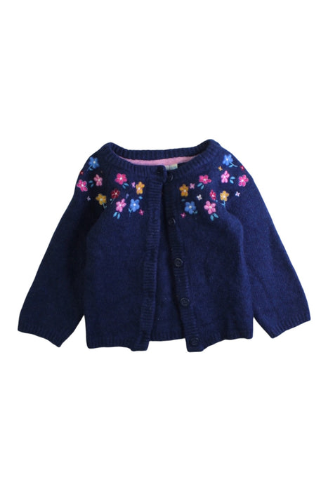 A Navy Cardigans from Jojo Maman Bébé in size 18-24M for girl. (Front View)