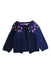 A Navy Cardigans from Jojo Maman Bébé in size 18-24M for girl. (Front View)