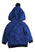 A Blue Hooded Sweatshirts from Seed in size 6-12M for boy. (Back View)