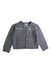 A Grey Cardigans from Janie & Jack in size 18-24M for girl. (Front View)