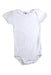 A White Short Sleeve Bodysuits from Petit Bateau in size 18-24M for neutral. (Front View)