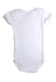 A White Short Sleeve Bodysuits from Petit Bateau in size 18-24M for neutral. (Back View)