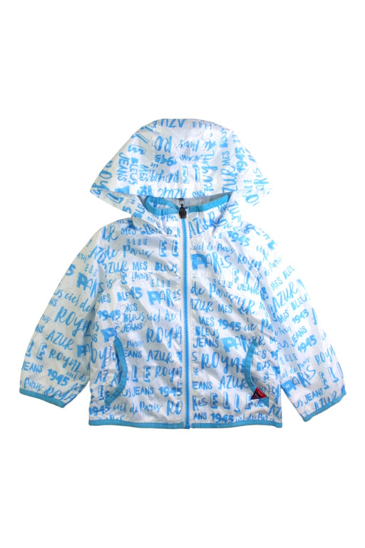 A Blue Lightweight Jackets from ELLE in size 12-18M for boy. (Front View)