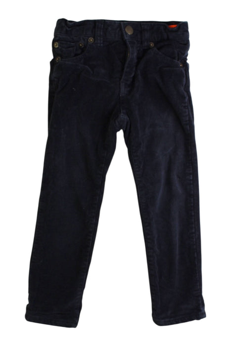 A Navy Casual Pants from Crewcuts in size 4T for boy. (Front View)