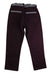 A Burgundy Casual Pants from Chickeeduck in size 4T for boy. (Back View)