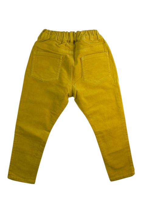 A Yellow Casual Pants from Global  Work in size 2T for neutral. (Back View)