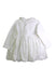 A White Long Sleeve Dresses from Chickeeduck in size 18-24M for girl. (Back View)