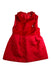 A Red Sleeveless Dresses from Ferrari in size 2T for girl. (Front View)