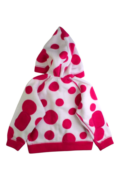 A Pink Buttoned Sweatshirts from Patagonia in size 2T for girl. (Back View)