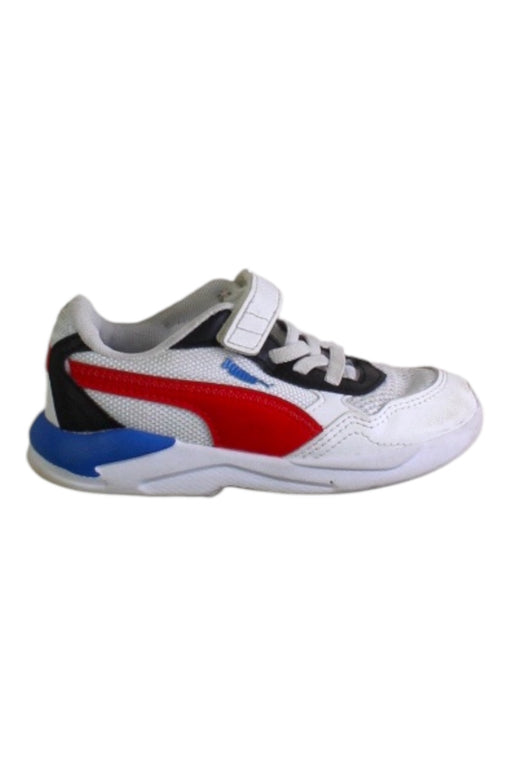 A Multicolour Sneakers from Puma in size 4T for boy. (Front View)