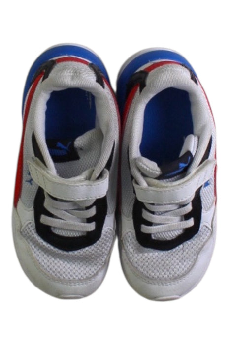 A Multicolour Sneakers from Puma in size 4T for boy. (Back View)
