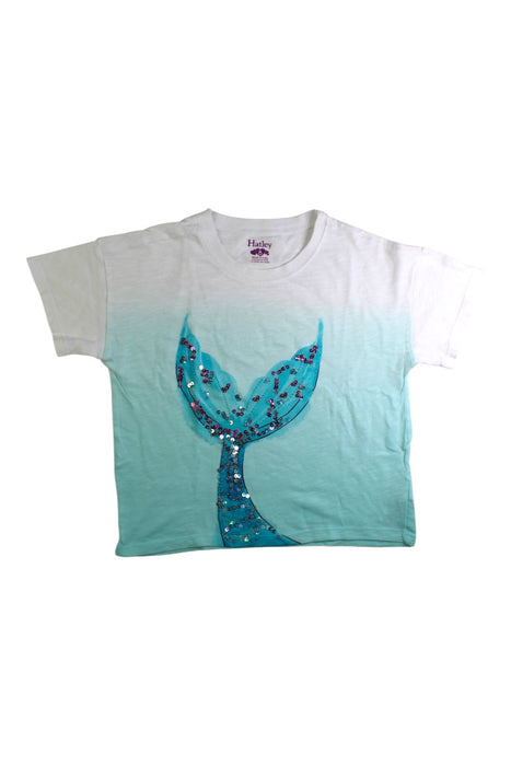A White Short Sleeve T Shirts from Hatley in size 8Y for girl. (Front View)