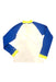 A Blue Rash Guards from Coolibar in size 8Y for boy. (Back View)