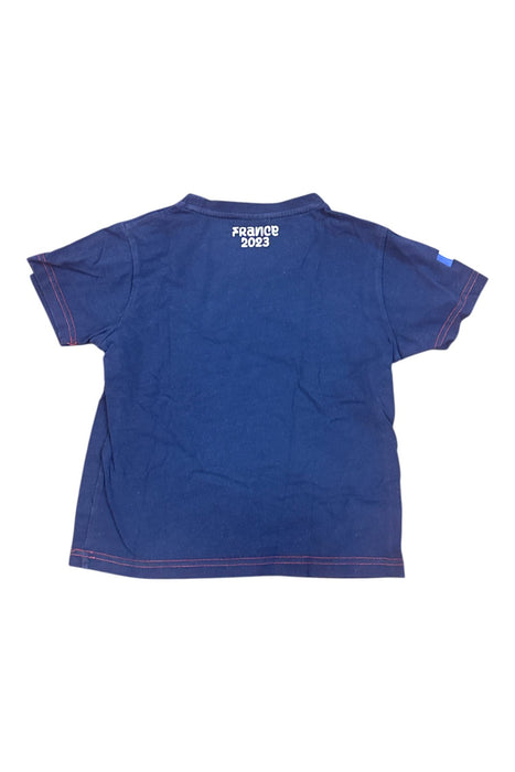 A Blue Short Sleeve T Shirts from Le Coq Sportif in size 8Y for boy. (Back View)