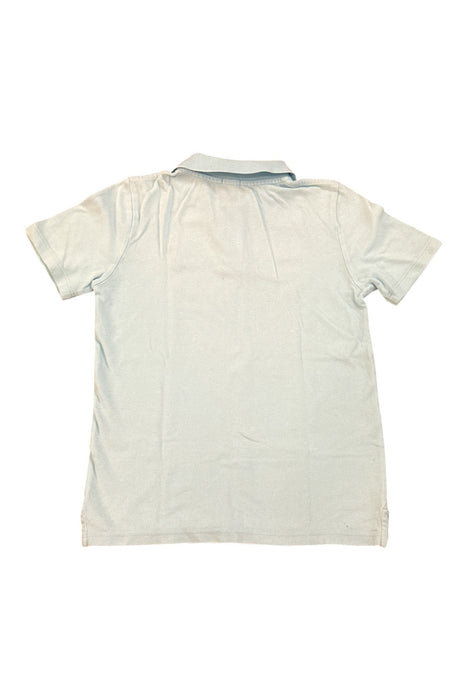 A Blue Short Sleeve Polos from Crewcuts in size 8Y for boy. (Back View)