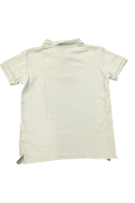 A Green Short Sleeve Polos from Vertbaudet in size 8Y for boy. (Back View)