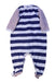 A Navy Onesies from Petit Bateau in size 3-6M for boy. (Back View)