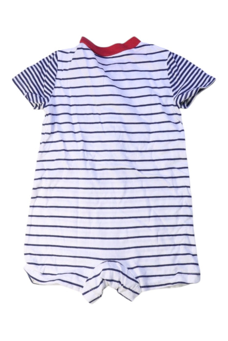A White Short Sleeve Rompers from Ralph Lauren in size 6-12M for girl. (Back View)