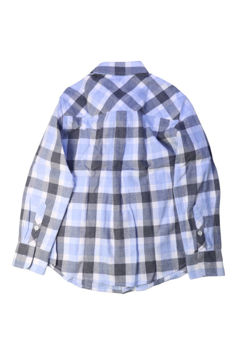 A Blue Long Sleeve Shirts from Nicholas & Bears in size 8Y for boy. (Back View)