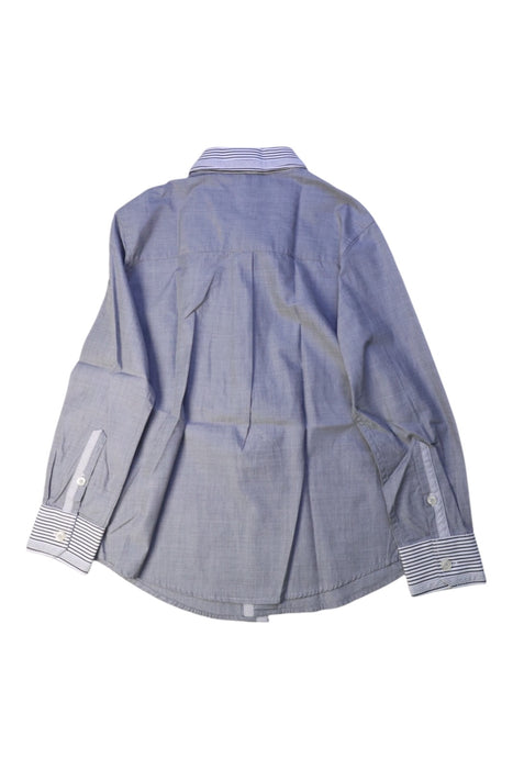 A Blue Long Sleeve Shirts from Nicholas & Bears in size 8Y for boy. (Back View)