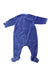 A Blue Onesies from Petit Bateau in size 3-6M for boy. (Back View)