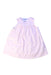 A Pink Sleeveless Dresses from Jacadi in size 6-12M for girl. (Front View)