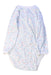 A White Long Sleeve Bodysuits from Petit Bateau in size 6-12M for girl. (Back View)