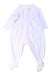 A White Onesies from Bonpoint in size 3-6M for girl. (Back View)