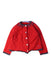 A Red Cardigans from Dior in size 6-12M for girl. (Front View)