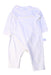 A White Long Sleeve Bodysuits from Mides in size 0-3M for neutral. (Front View)
