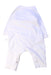 A White Long Sleeve Bodysuits from Mides in size 0-3M for neutral. (Back View)