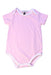 A Pink Short Sleeve Bodysuits from Armani in size 3-6M for girl. (Front View)