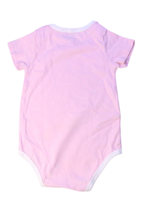 A Pink Short Sleeve Bodysuits from Armani in size 3-6M for girl. (Back View)