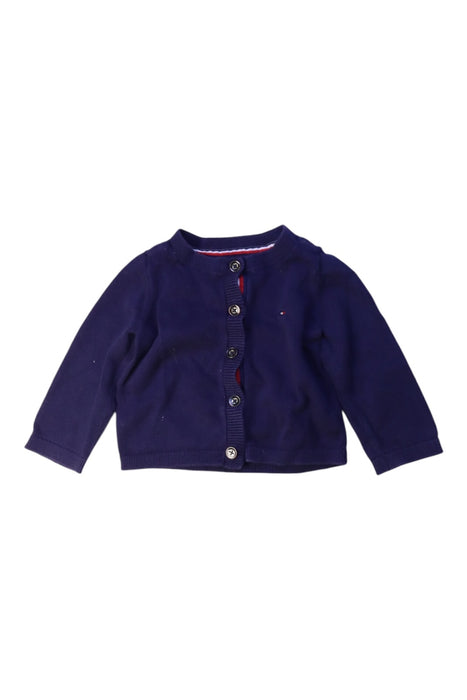 A Navy Cardigans from Nicholas & Bears in size 6-12M for girl. (Front View)