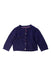 A Navy Cardigans from Nicholas & Bears in size 6-12M for girl. (Front View)
