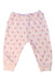A Pink Leggings from Oeuf in size 3-6M for girl. (Front View)