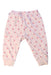 A Pink Leggings from Oeuf in size 3-6M for girl. (Back View)